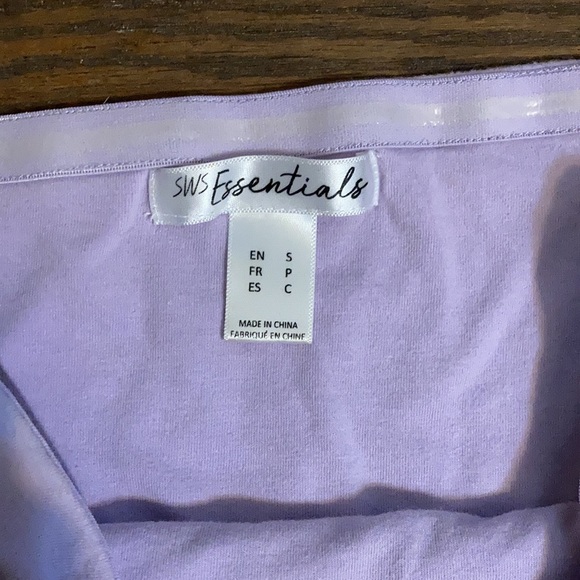 💙Purple SWS Essentials Tube Top - Picture 2 of 2